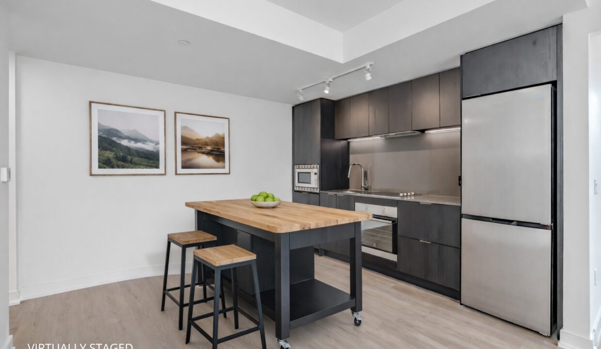 Virtually Staged Kitchen